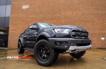 FORD RANGER RAPTOR SHOK MATTE BLACK